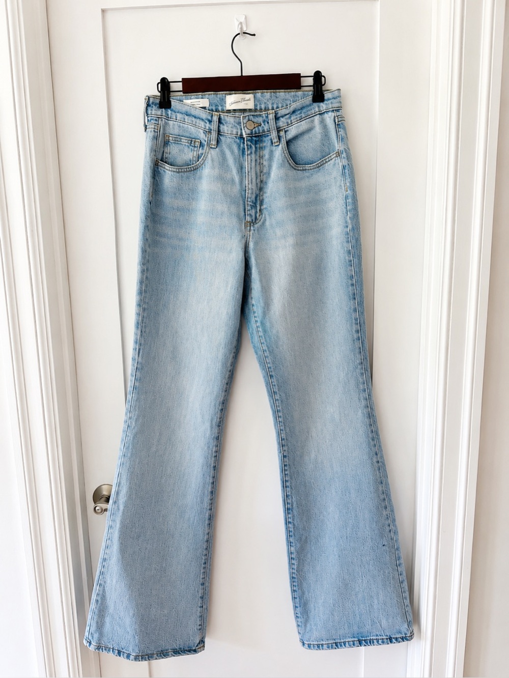 Universal‎ Thread High Rise Flare Jeans Light Wash Size 8 Long